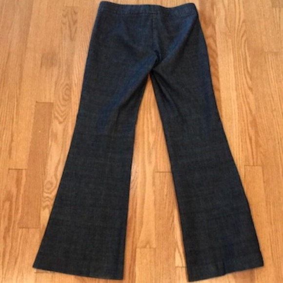 Theory wide-leg denim trousers - Picture 3 of 4